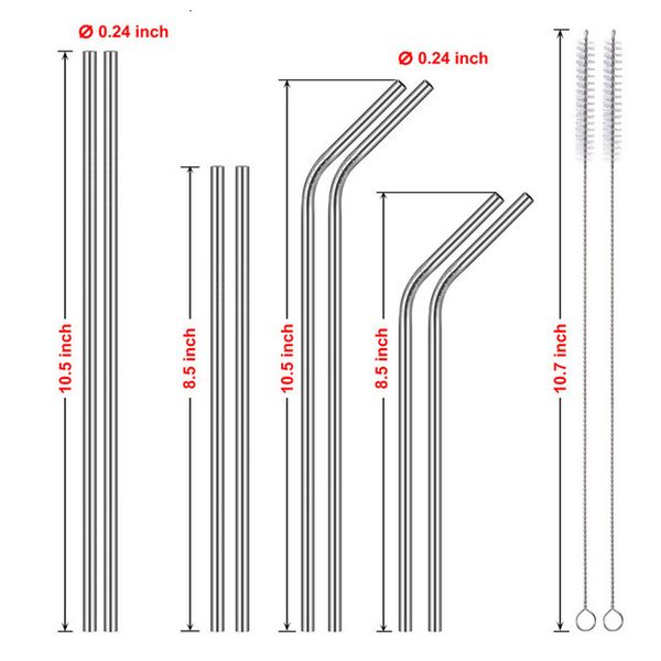 more size original straight bend stainless steel straw and cleaning brush reusable straws metal strawbar drinking tooloutletvjh0
more size original straight bend stainless steel straw and cleaning brush reusable straws metal strawbar drinking tooloutletvjh0