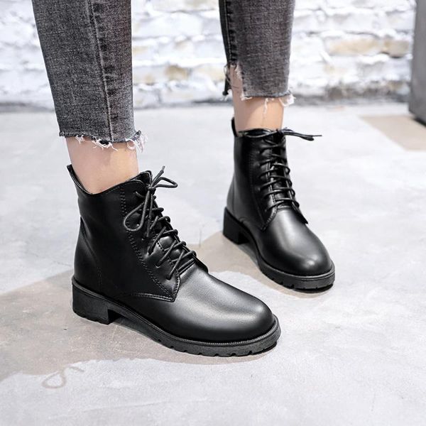 boots solid black leather lace up women 2021 warm plush winter plus size square low heels shoes woman
boots solid black leather lace up women 2021 warm plush winter plus size square low heels shoes woman