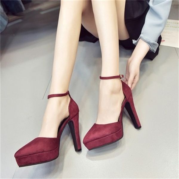 you'll see a flock of high hollow heels ten in platform women's sandals wedding-party shoes, Black
you'll see a flock of high hollow heels ten in platform women's sandals wedding-party shoes, Black