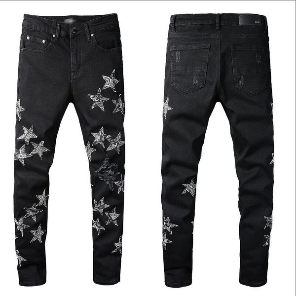 20ss mens designer jeans distressed ripped biker slim fit motorcycle denim for men s fashion jean mans pants pour hommes #020, Blue
20ss mens designer jeans distressed ripped biker slim fit motorcycle denim for men s fashion jean mans pants pour hommes #020, Blue