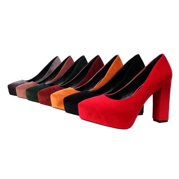 2020 elegant big size modis women bombs platform chunky luxo woman finger pointed shoe high-heeled cunha female xfzc, Black
2020 elegant big size modis women bombs platform chunky luxo woman finger pointed shoe high-heeled cunha female xfzc, Black