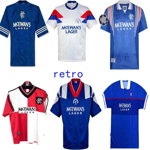 retro glasgow rangers soccer jerseys home away 1995-96 gascoigne laudrup ferguson football kit classic shirt, Black;yellow
retro glasgow rangers soccer jerseys home away 1995-96 gascoigne laudrup ferguson football kit classic shirt, Black;yellow