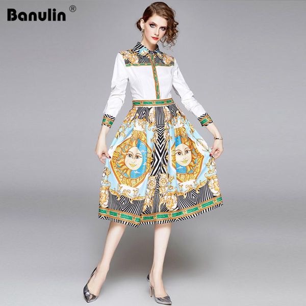 banulin autumn fashion designer vintage shirt dress women long sleeve turn down collar cartoon print striped runway midi dress, Black;gray
banulin autumn fashion designer vintage shirt dress women long sleeve turn down collar cartoon print striped runway midi dress, Black;gray