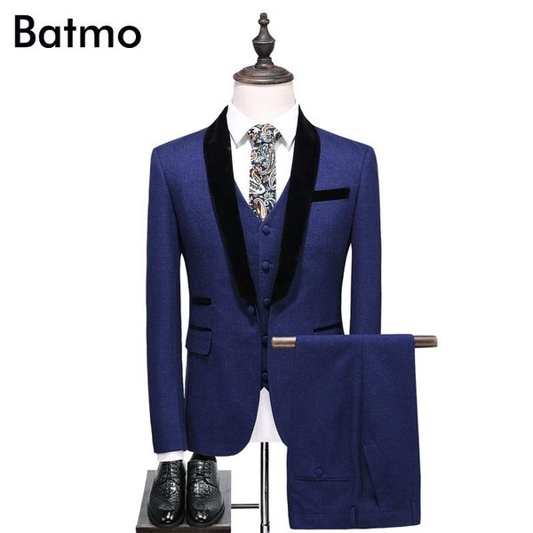 men's suits & blazers batmo 2021 arrival wool blue causal suis,wedding dress suit men,men's business suits,plus-size s-5xl, White;black
men's suits & blazers batmo 2021 arrival wool blue causal suis,wedding dress suit men,men's business suits,plus-size s-5xl, White;black