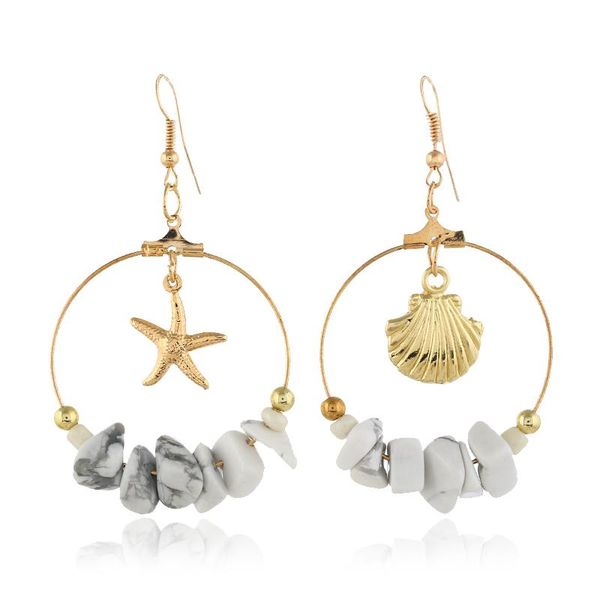 dangle & chandelier zoshi asymmetric trendy shell earrings for women natural stone beads starfish fashion earring summer jewelry, Silver
dangle & chandelier zoshi asymmetric trendy shell earrings for women natural stone beads starfish fashion earring summer jewelry, Silver