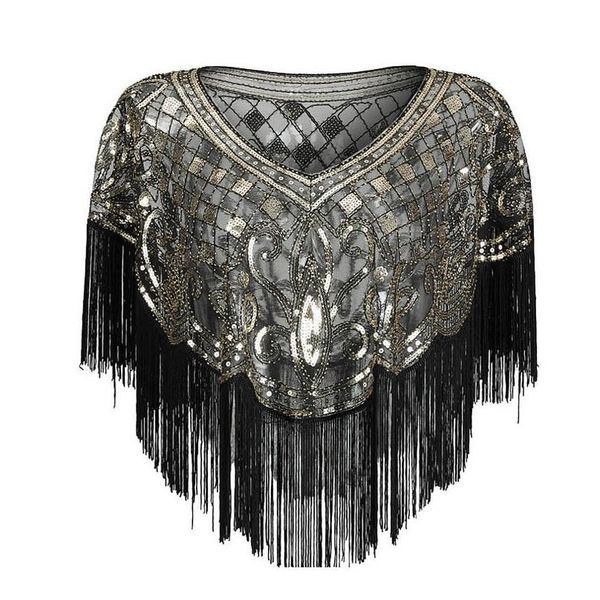 mesh sequins shawls ladies new elegant retro style temperament tassels party banquet dresses accessories high qualit jllzzz
mesh sequins shawls ladies new elegant retro style temperament tassels party banquet dresses accessories high qualit jllzzz