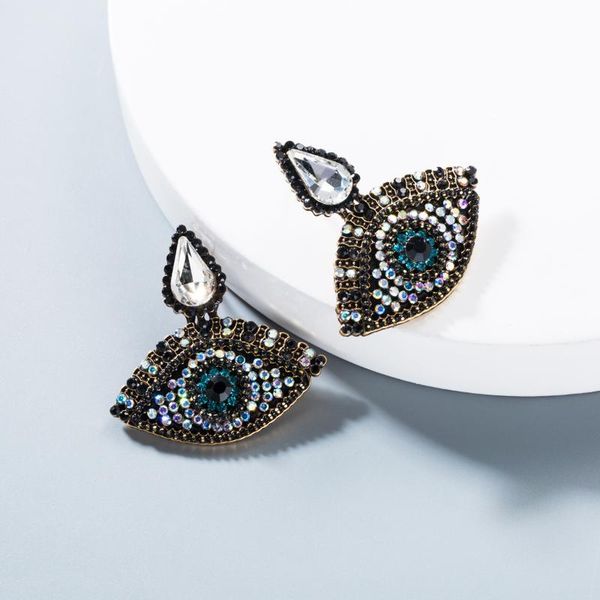2021 korean ab color water drop statement earring paved horus evil eye dangle earrings for women fashion jewelry birthday gifts, Silver
2021 korean ab color water drop statement earring paved horus evil eye dangle earrings for women fashion jewelry birthday gifts, Silver
