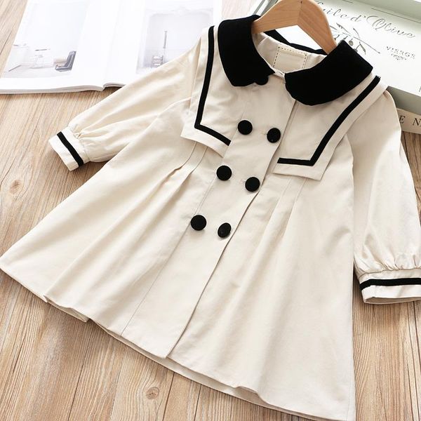 jackets girls baby double breasted long trench coat children jacket clothing wholesale, Blue;gray
jackets girls baby double breasted long trench coat children jacket clothing wholesale, Blue;gray