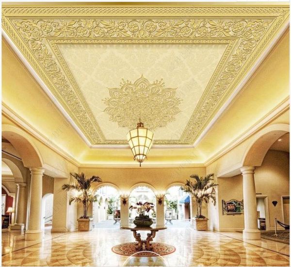 wallpapers custom ceiling wallpaper 3d zenith mural gold three-dimensional relief european pattern border mural1
wallpapers custom ceiling wallpaper 3d zenith mural gold three-dimensional relief european pattern border mural1