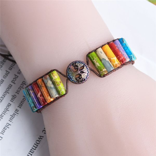 tree of life boho natural stone wrap chakra dropshipping single fashion jewelry power bracelet y200730, Black
tree of life boho natural stone wrap chakra dropshipping single fashion jewelry power bracelet y200730, Black