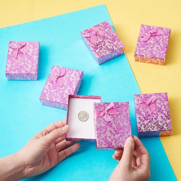 12pcs rectangle cardboard jewelry set boxes for necklaces and pendants with bowknot and sponge pearlpink 93 jllpmd, Black;white
12pcs rectangle cardboard jewelry set boxes for necklaces and pendants with bowknot and sponge pearlpink 93 jllpmd, Black;white