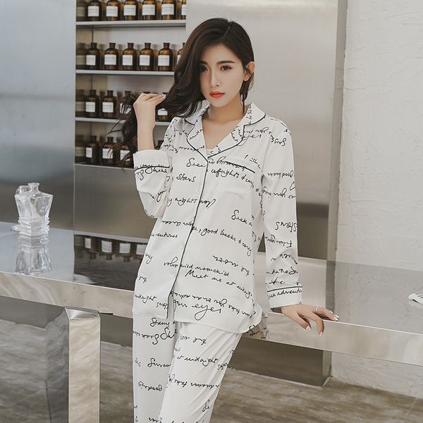 new satins of silk sleepwear pajamas define elegant 3pcs pants women long sleeve pyjamas joint lj7p, Black;brown
new satins of silk sleepwear pajamas define elegant 3pcs pants women long sleeve pyjamas joint lj7p, Black;brown
