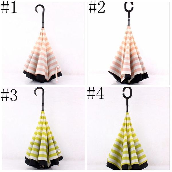 c type sun protection portable double pongee stripe reverse umbrella straight long handle outdoor umbrellas dhc95
c type sun protection portable double pongee stripe reverse umbrella straight long handle outdoor umbrellas dhc95