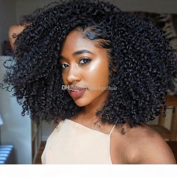 kinky curly 5*4.5 silk base full lace wigs pre plucked brazilian human hair 10-26'' 130%density non-remy for black women, Black;brown
kinky curly 5*4.5 silk base full lace wigs pre plucked brazilian human hair 10-26'' 130%density non-remy for black women, Black;brown