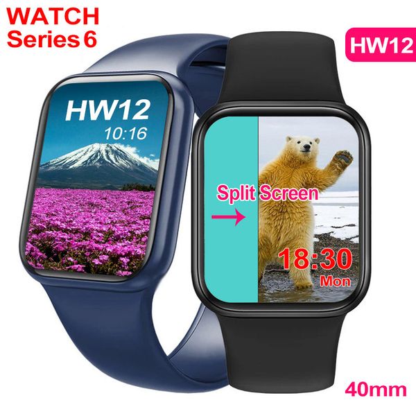 hw12 smart watch series 6 40mm 1.57inch split screen password lock custom picture knob operation bluetooth call smartwatch for android ios
hw12 smart watch series 6 40mm 1.57inch split screen password lock custom picture knob operation bluetooth call smartwatch for android ios
