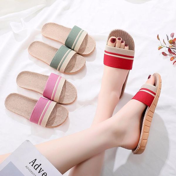 slippers lcizrong linen for women 2021 big size 35-45 home flip flops comfortable non-slip bathroom shoes1, Black
slippers lcizrong linen for women 2021 big size 35-45 home flip flops comfortable non-slip bathroom shoes1, Black