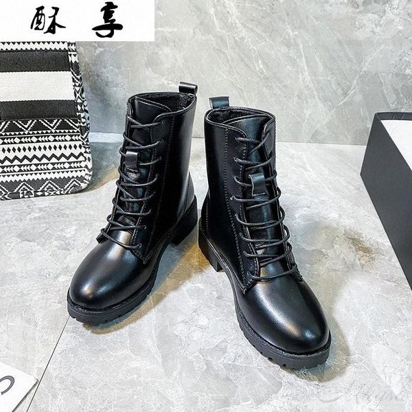 2020 fashion winter new wind front strap motorcycle boots women black low heel warm casual boots plus velvet short ankle #j50a
2020 fashion winter new wind front strap motorcycle boots women black low heel warm casual boots plus velvet short ankle #j50a