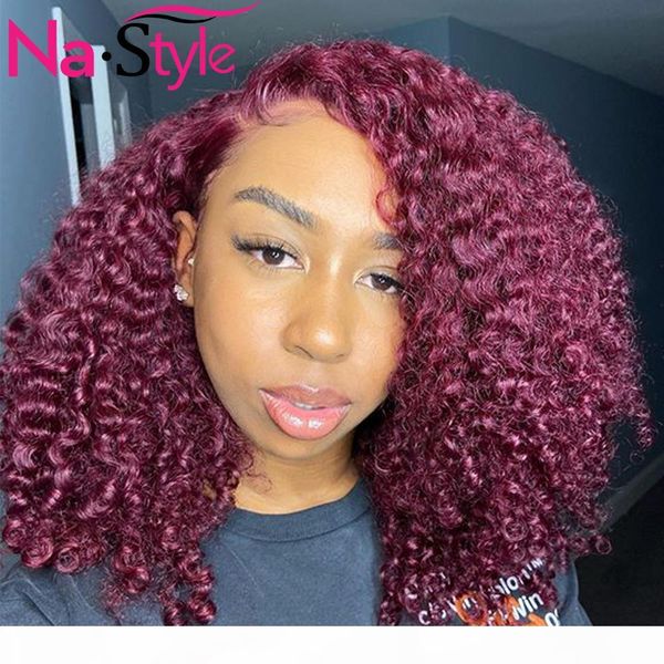 pre plucked 99j burgundy lace front wig curly human hair wig red colored bob wig 13x6 lace front human hair wigs 150%, Black
pre plucked 99j burgundy lace front wig curly human hair wig red colored bob wig 13x6 lace front human hair wigs 150%, Black