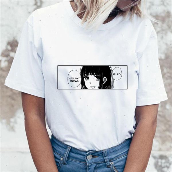 you are not kawaii letter print t shirt women funny cartoon anime t shirts camiseta mujer harajuku ulzzang shirt streetwear, White
you are not kawaii letter print t shirt women funny cartoon anime t shirts camiseta mujer harajuku ulzzang shirt streetwear, White