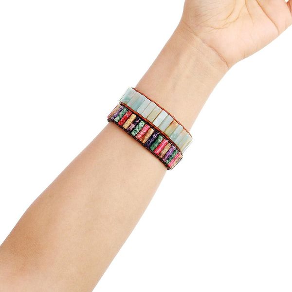 новый браслет bohemia одиночный винтажный кожаный браслет wrap semi драгоценный камень браслет из бисера браслет dropshipping wmtvfp, Golden;silver
новый браслет bohemia одиночный винтажный кожаный браслет wrap semi драгоценный камень браслет из бисера браслет dropshipping wmtvfp, Golden;silver