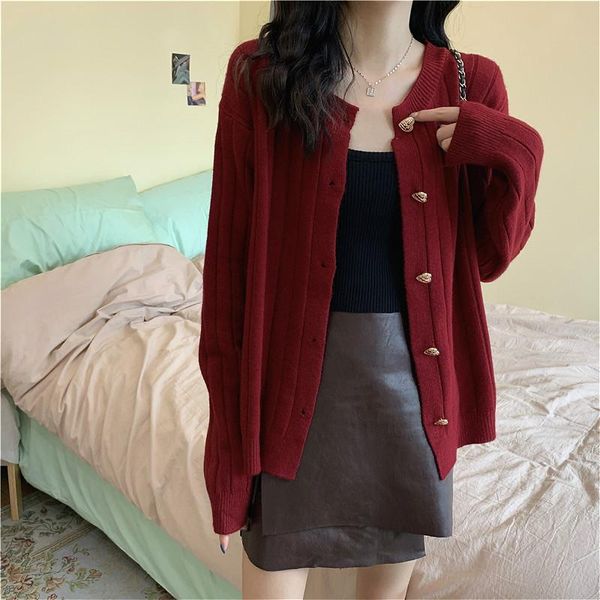 sleeve knitted women vintage sweater o-neck long sweet chic elegant loose korean cardigan women's clothing autumn 2020, White
sleeve knitted women vintage sweater o-neck long sweet chic elegant loose korean cardigan women's clothing autumn 2020, White