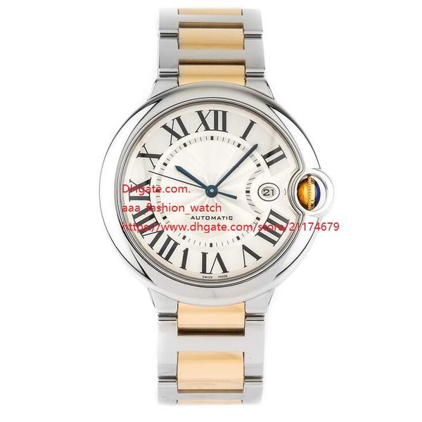 factory supplier 42mm automatic white dial w69009z3 two tone steel gold bracelet men's watch watches wristwatches, Slivery;brown
factory supplier 42mm automatic white dial w69009z3 two tone steel gold bracelet men's watch watches wristwatches, Slivery;brown