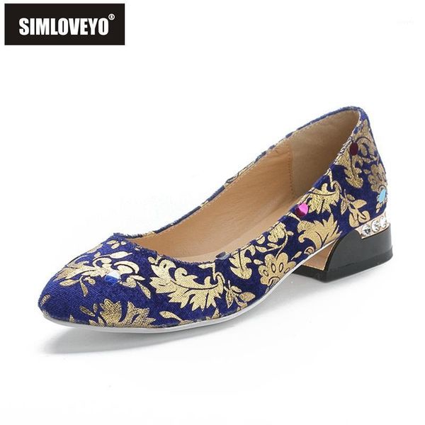 simloveyo woman spring autumn low heel pump pointed toe hoof heels slip on printing rhinestone large size 34-43 ethnic b18051, Black
simloveyo woman spring autumn low heel pump pointed toe hoof heels slip on printing rhinestone large size 34-43 ethnic b18051, Black