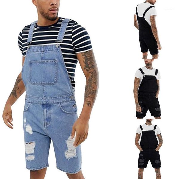 men's jeans heflashor fashion ripped jumpsuits shorts summer streetwear distressed denim bib overalls for man hole jeans1, Blue
men's jeans heflashor fashion ripped jumpsuits shorts summer streetwear distressed denim bib overalls for man hole jeans1, Blue