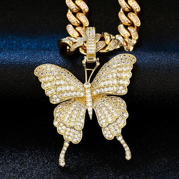 animal butterfly necklace pendant 10mm cuban chain cubic women hip hop rock jewelry pink silver color tennis chains
animal butterfly necklace pendant 10mm cuban chain cubic women hip hop rock jewelry pink silver color tennis chains