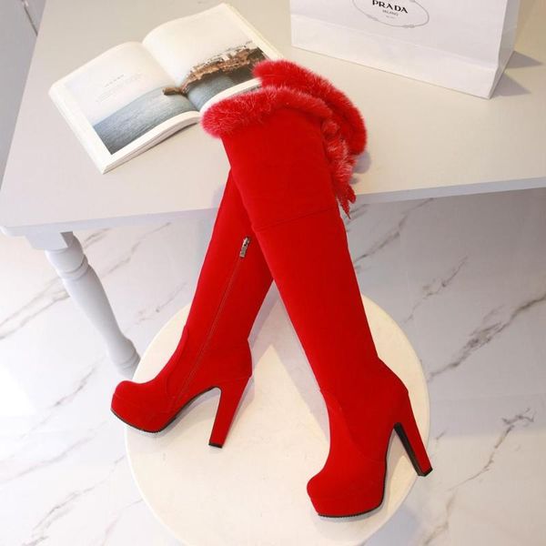 женщины boots за колено обувь круглый toe роскошная пинетки ladies boots женщины-зима обувь низкие каблуки пинетки, Black
женщины boots за колено обувь круглый toe роскошная пинетки ladies boots женщины-зима обувь низкие каблуки пинетки, Black