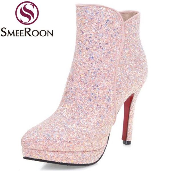 boots smeeroon platform for princess pointed toe dream wedding shoes winter thin high heels ladies women's, Black
boots smeeroon platform for princess pointed toe dream wedding shoes winter thin high heels ladies women's, Black