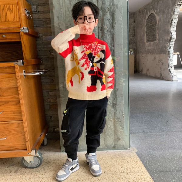 new pullover 2020 boys' wear sweater 12 middle and large children's winter thick bottomed shirt 0peg, Blue
new pullover 2020 boys' wear sweater 12 middle and large children's winter thick bottomed shirt 0peg, Blue