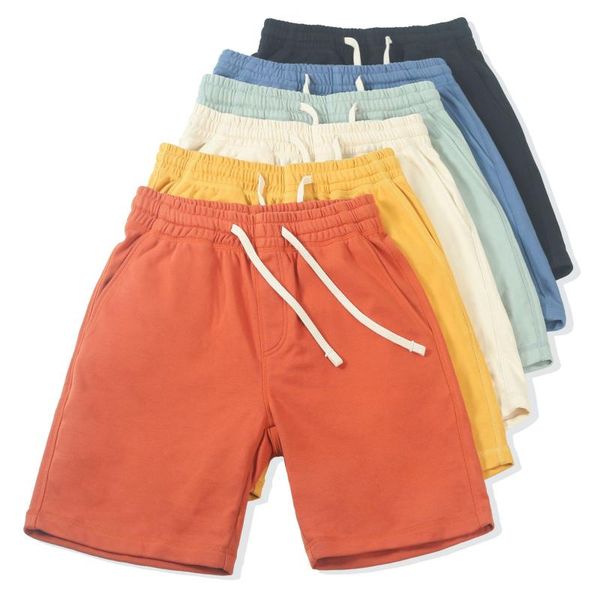 men casual shorts 2021 spring summer loose elastic waist drawstring thick 360g cotton fabric solid male sweatshorts, White;black
men casual shorts 2021 spring summer loose elastic waist drawstring thick 360g cotton fabric solid male sweatshorts, White;black