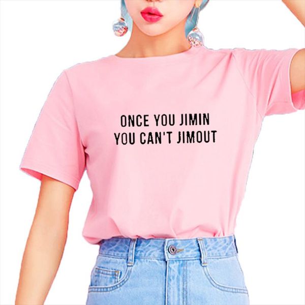 funny women tshirt once you jimin you cant jimout korea style shirt tumblr fashion hipster shirt short sleeve tee, White
funny women tshirt once you jimin you cant jimout korea style shirt tumblr fashion hipster shirt short sleeve tee, White