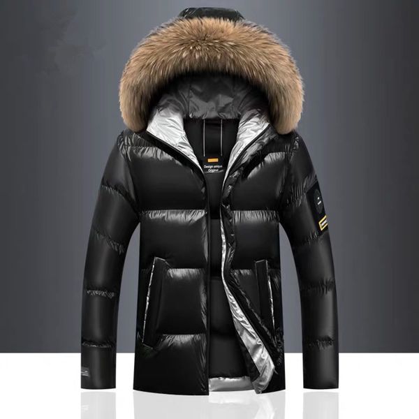 new 2020 winter men's casual coats warm thick male jackets windproof fur hooded parkas men overcoats outwear brand clothing, Black
new 2020 winter men's casual coats warm thick male jackets windproof fur hooded parkas men overcoats outwear brand clothing, Black