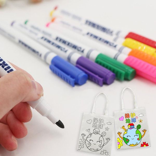 2020 New 8 Colors/set Sketch Art Marker Pen Head Manga Drawing Pen Tip Highlighter Pen School Stationery Art Supplies