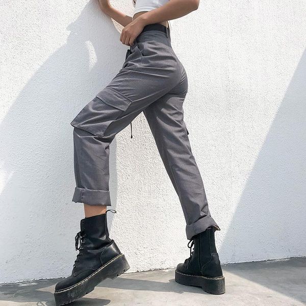 women's pants & capris cargo women street casual summer fashion personality high waist slim straight1, Black;white
women's pants & capris cargo women street casual summer fashion personality high waist slim straight1, Black;white