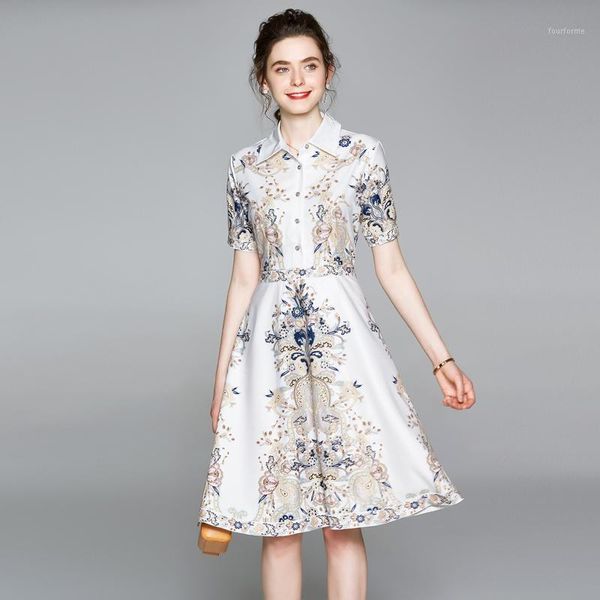 party dresses fashion designer runway summer floral dress women's short sleeve retro printing elegant vacation mini vintage dresses1, White;black
party dresses fashion designer runway summer floral dress women's short sleeve retro printing elegant vacation mini vintage dresses1, White;black