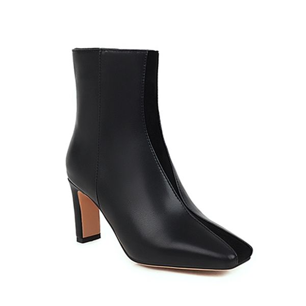 2021 the new arrival new casual square style foot ankle fashion black zipper high heels riding boots women's shoes zrrs
2021 the new arrival new casual square style foot ankle fashion black zipper high heels riding boots women's shoes zrrs