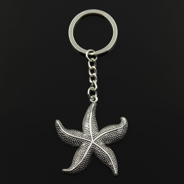 fashion 30mm key ring metal key chain keychain jewelry antique bronze silver color plated starfish 50x43mm pendant
fashion 30mm key ring metal key chain keychain jewelry antique bronze silver color plated starfish 50x43mm pendant