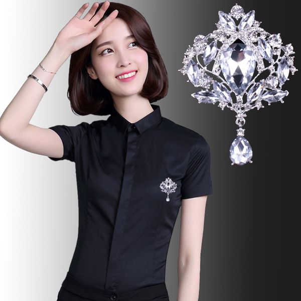 weimanjingdian brand wholesale 36 pcs / box large pear drop crystal brooches for wedding or dress decorations 201009, Gray
weimanjingdian brand wholesale 36 pcs / box large pear drop crystal brooches for wedding or dress decorations 201009, Gray