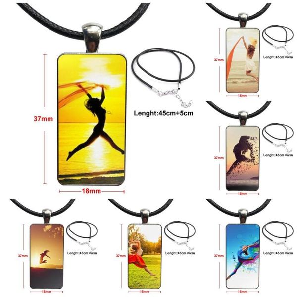 abstract art girl jump pattern fashion digital diy glass cabochon choker pendant rectangle necklace steel color jewelry, Silver
abstract art girl jump pattern fashion digital diy glass cabochon choker pendant rectangle necklace steel color jewelry, Silver