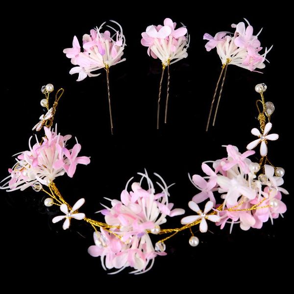 new bride handmade flower hairbands hair sticks sets women wedding hair accessories pearl bridal headband hairpins jewelry, Golden;silver
new bride handmade flower hairbands hair sticks sets women wedding hair accessories pearl bridal headband hairpins jewelry, Golden;silver