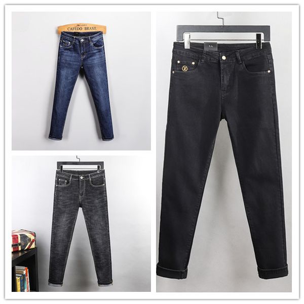 21ss luxurys designer mens jeans casual denim pants grey hole wrinkle slim-leg designers reflection fit arrival distressed diamond stripes, Blue
21ss luxurys designer mens jeans casual denim pants grey hole wrinkle slim-leg designers reflection fit arrival distressed diamond stripes, Blue