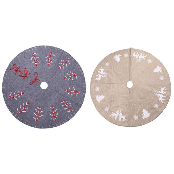 2 pcs christmas tree skirt round carpet christmas decorations for home floor mat new year xmas tree skirts
2 pcs christmas tree skirt round carpet christmas decorations for home floor mat new year xmas tree skirts