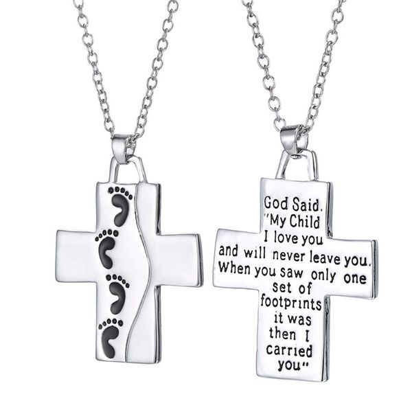 love foot cross pendant silver letters women necklace mens necklaces jewelry drop ship 162593
love foot cross pendant silver letters women necklace mens necklaces jewelry drop ship 162593