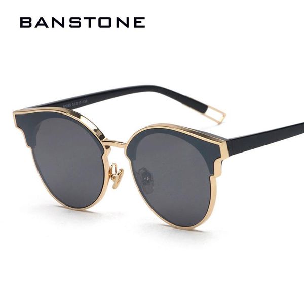 sunglasses banstone women cat eye classic brand designer semi rimless, White;black
sunglasses banstone women cat eye classic brand designer semi rimless, White;black