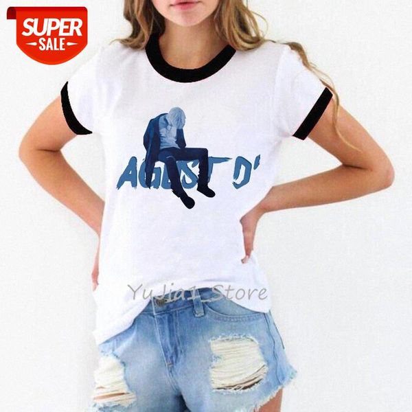 Agust D Letter Print Tshirts Women Vogue Summer Fashion T Shirt Femme Kawaii Korean Clothes Hip Hop Kpop Female T-Shirt Tops #vp5c, White
Agust D Letter Print Tshirts Women Vogue Summer Fashion T Shirt Femme Kawaii Korean Clothes Hip Hop Kpop Female T-Shirt Tops #vp5c, White