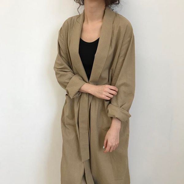 autumn women long coat long sleeve solid bandage ladies outwear slim pocket windbreaker women trench coat, Tan;black
autumn women long coat long sleeve solid bandage ladies outwear slim pocket windbreaker women trench coat, Tan;black