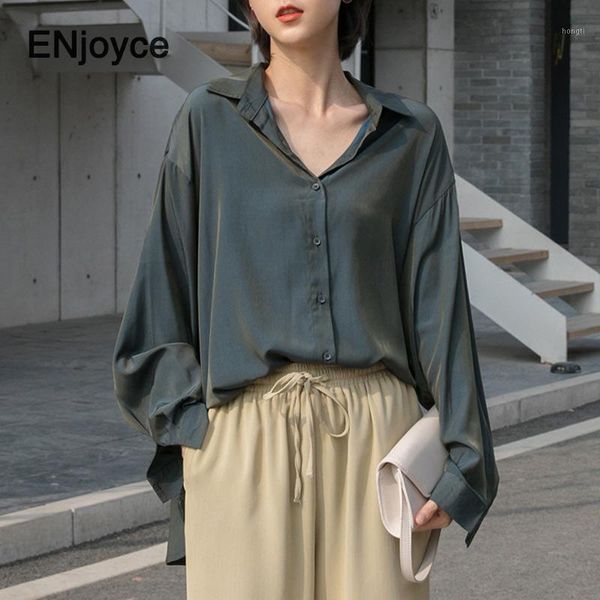 women new fashion pink satin blouse 2020 stylish elegant korean clothes lantern sleeve office shirt plus size casual, White
women new fashion pink satin blouse 2020 stylish elegant korean clothes lantern sleeve office shirt plus size casual, White